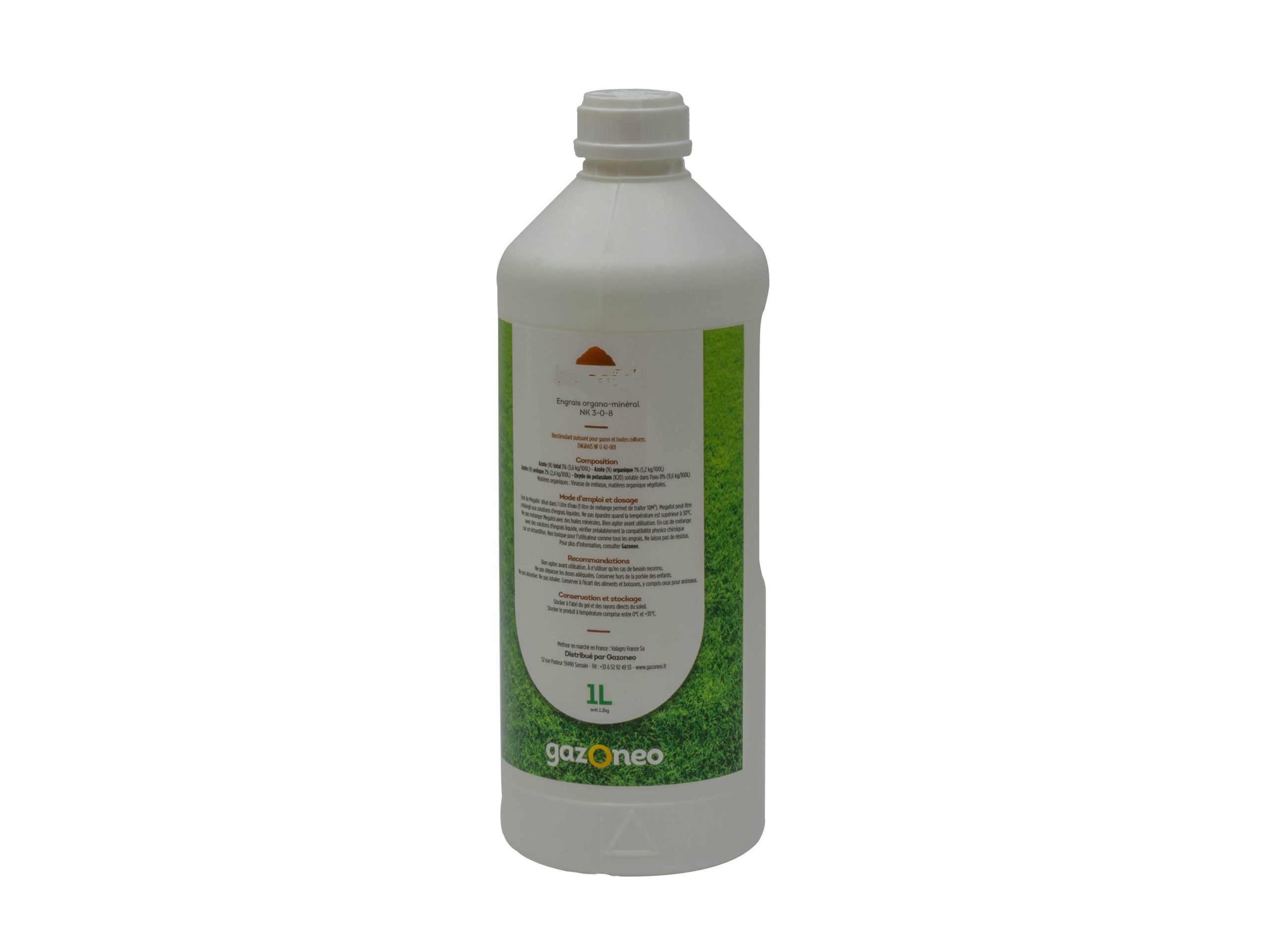 Algifol Green stimulant puissant base algue marine pour fortifier le gazon en toute saison.