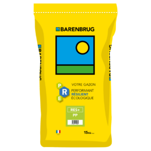 Sac de semences gazon Barenbrug RES+ PP 15 kg – 100 % pâturin des prés