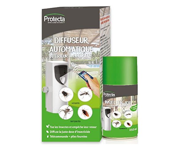 Mouch clac i382 Protecta diffuseur automatique + 1 recharge - Gazoneo