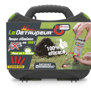 Recharge pétard detaupeur action anti taupe lot de 5 pétards - Gazoneo