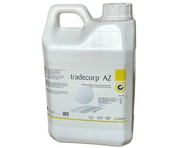 Tradecorp AZ complexe d'oligos éléments pour le gazon, oranger, citronnier, agrumes et l'ensemble des plantes du jardin.